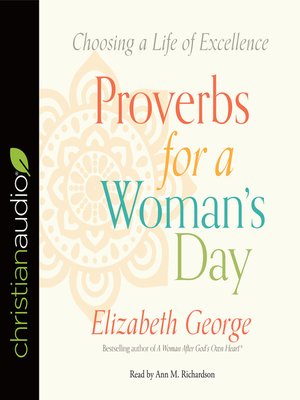 cover image of Proverbs for a Woman's Day